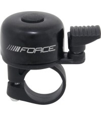 Dzwonek FORCE Mini 22,2mm (żelazo/plastik, czarny)