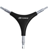 Klucz FORCE 3-ramienny imbusowy 4/5/6 mm