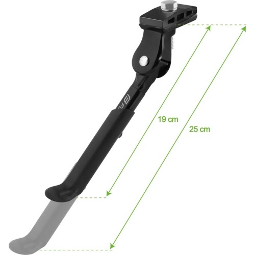 Nóżka rowerowa FORCE 12-20" (aluminiowa, czarna)
