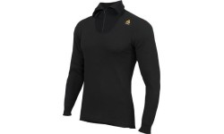 Sweter z zamkiem Aclima HW Polo, 230 g, czarny, rozmiar S - 123