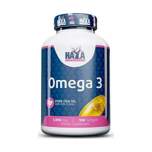 Haya Labs Omega 3, 100 kaps.