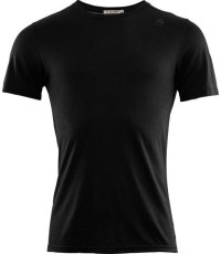 Męska koszulka termoaktywna Aclima LW Undershirt Tee, czarna, rozmiar S - 123