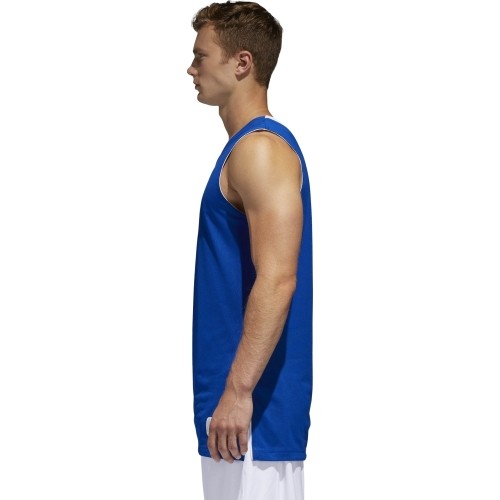 Koszulka koszykarska Adidas Rev Crzy Expl Blue White CD8691