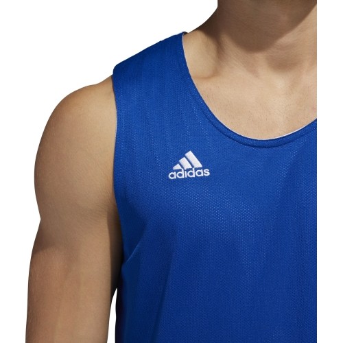Koszulka koszykarska Adidas Rev Crzy Expl Blue White CD8691