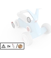 BERG GO² Blue osłona tylnego koła (2 szt.)