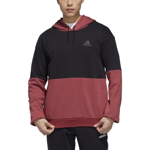 Bluza Adidas M New A HD Swt, czarno-czerwona GD5965