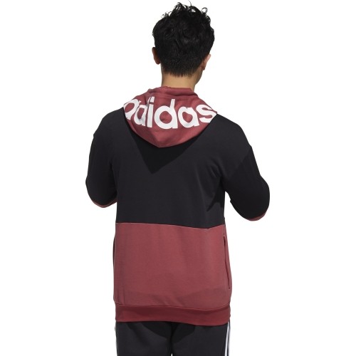 Bluza Adidas M New A HD Swt, czarno-czerwona GD5965