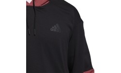 Bluza Adidas M New A HD Swt, czarno-czerwona GD5965