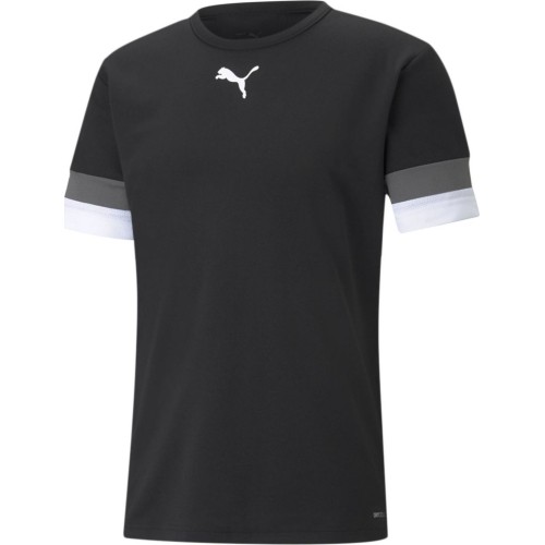 Koszulka piłkarska męska Puma TeamRise Jersey czarna 704932 03