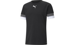 Koszulka piłkarska męska Puma TeamRise Jersey czarna 704932 03