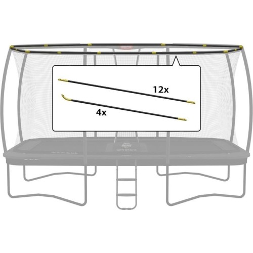 Zestaw rurek namiotu siatki ochronnej Ultim Safety Net DLX XL 500