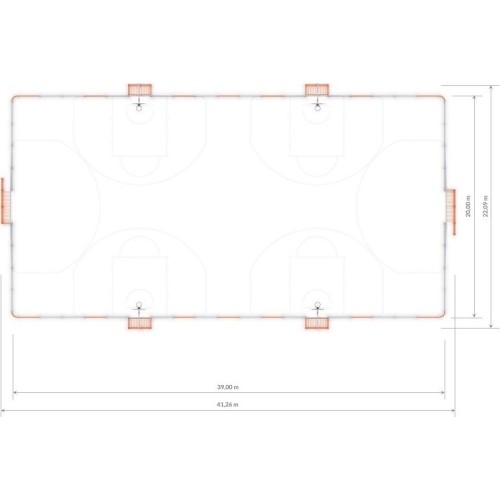 Boisko Inter-Play 6a (39x20 m)