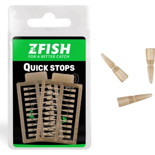 ZFISH Quick Stops stopery, 40 szt.