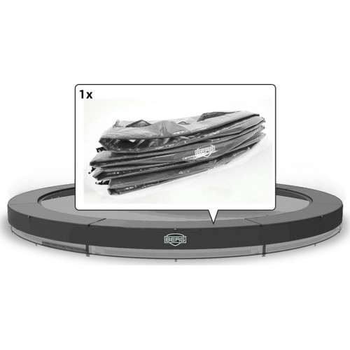 InGround Elite osłona sprężyn, szara 380 (12,5 ft)