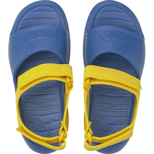 Puma Divecat V2 Injex buty dziecięce Yellow Blue 369546 07