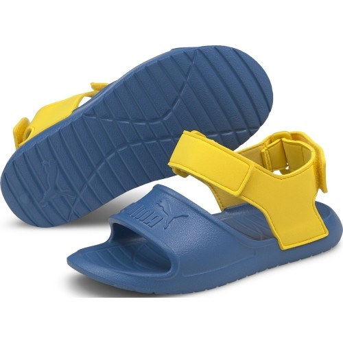 Puma Divecat V2 Injex buty dziecięce Yellow Blue 369546 07