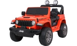 Pojazd elektryczny Jeep Wrangler Rubicon LIFT, pomarańczowy