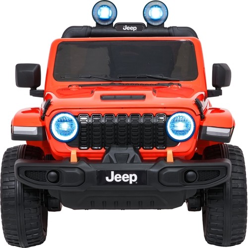 Pojazd elektryczny Jeep Wrangler Rubicon LIFT, pomarańczowy
