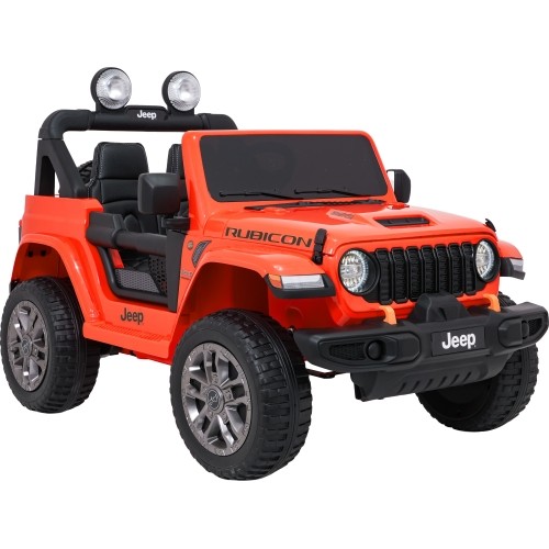 Pojazd elektryczny Jeep Wrangler Rubicon LIFT, pomarańczowy