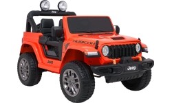 Pojazd elektryczny Jeep Wrangler Rubicon LIFT, pomarańczowy