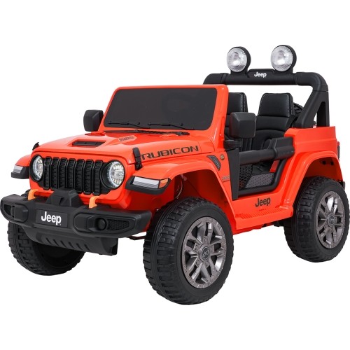 Pojazd elektryczny Jeep Wrangler Rubicon LIFT, pomarańczowy