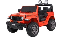 Pojazd elektryczny Jeep Wrangler Rubicon LIFT, pomarańczowy