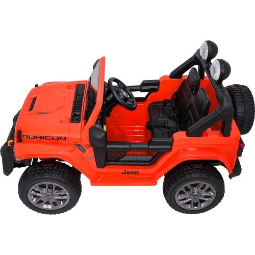 Pojazd elektryczny Jeep Wrangler Rubicon LIFT, pomarańczowy