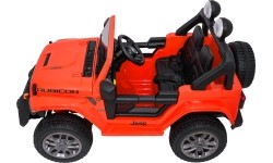 Pojazd elektryczny Jeep Wrangler Rubicon LIFT, pomarańczowy