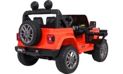 Pojazd elektryczny Jeep Wrangler Rubicon LIFT, pomarańczowy