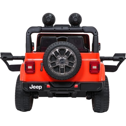 Pojazd elektryczny Jeep Wrangler Rubicon LIFT, pomarańczowy