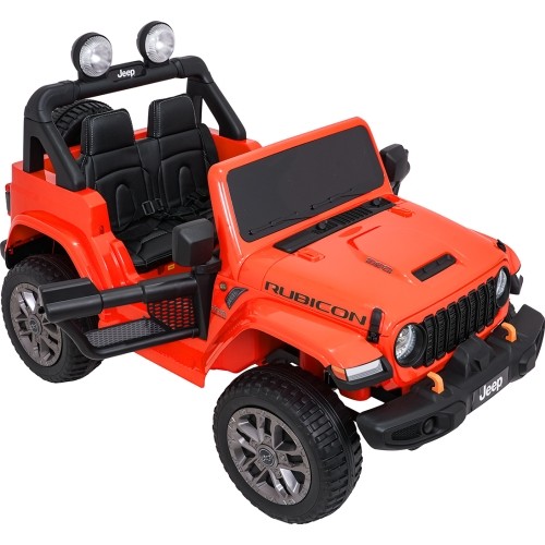 Pojazd elektryczny Jeep Wrangler Rubicon LIFT, pomarańczowy