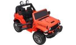 Pojazd elektryczny Jeep Wrangler Rubicon LIFT, pomarańczowy