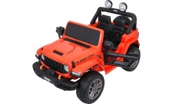 Pojazd elektryczny Jeep Wrangler Rubicon LIFT, pomarańczowy