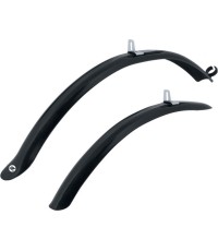 Zestaw błotników FORCE Sport 24-28" (plastik, czarne)