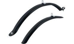 Zestaw błotników FORCE Sport 24-28" (plastik, czarne)