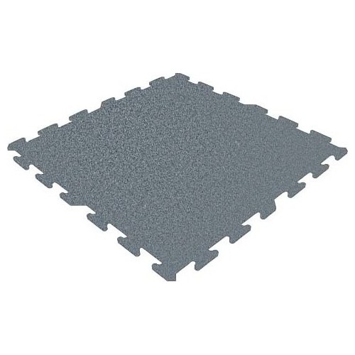 Płytka gumowa Standard - Puzzle, szara