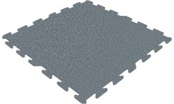 Płytka gumowa Standard - Puzzle, szara