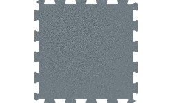 Płytka gumowa Standard - Puzzle, szara