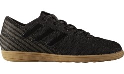 Buty piłkarskie Adidas Nemeziz 17.4 In J S dziecięce czarne CG3389