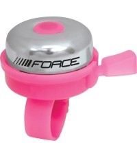 Dzwonek rowerowy FORCE Klasik (różowy)