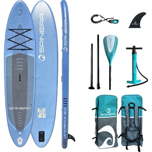 Deska SUP Spinner Lets Paddle 12.4, 376x84x15 cm