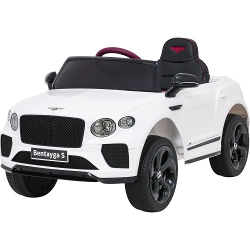 Pojazd elektryczny Bentley Bentayga S, biały