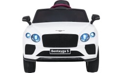 Pojazd elektryczny Bentley Bentayga S, biały
