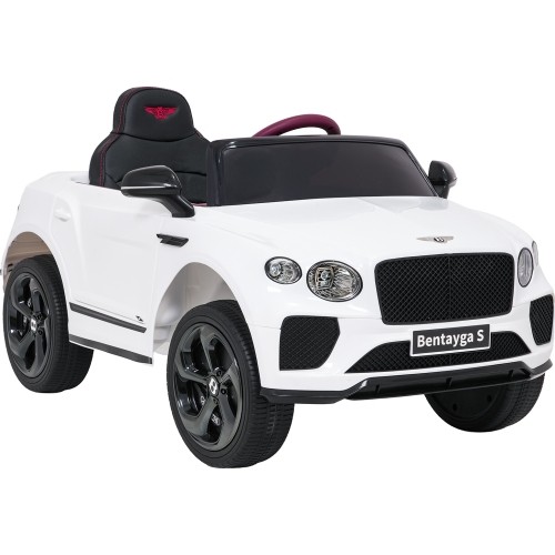 Pojazd elektryczny Bentley Bentayga S, biały