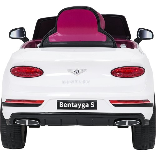 Pojazd elektryczny Bentley Bentayga S, biały