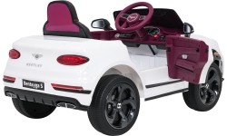 Pojazd elektryczny Bentley Bentayga S, biały