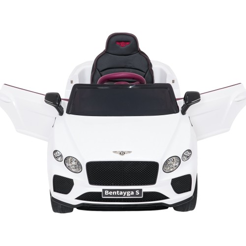 Pojazd elektryczny Bentley Bentayga S, biały
