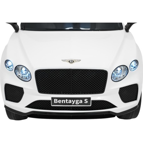 Pojazd elektryczny Bentley Bentayga S, biały