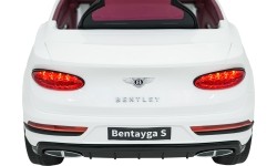 Pojazd elektryczny Bentley Bentayga S, biały