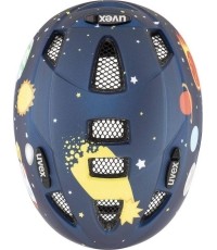 Kask Uvex Kid 2 cc dark blue rocket mat